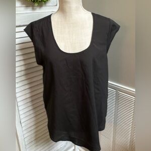 Women’s  Daniel Rainn Black sheer sleeveless top.  Size M.